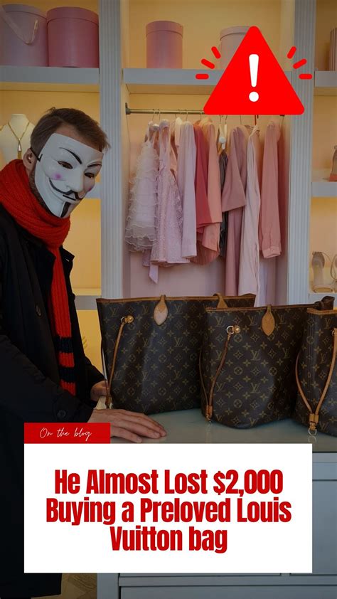 louis vuitton men bags fake|louis vuitton bag scam.